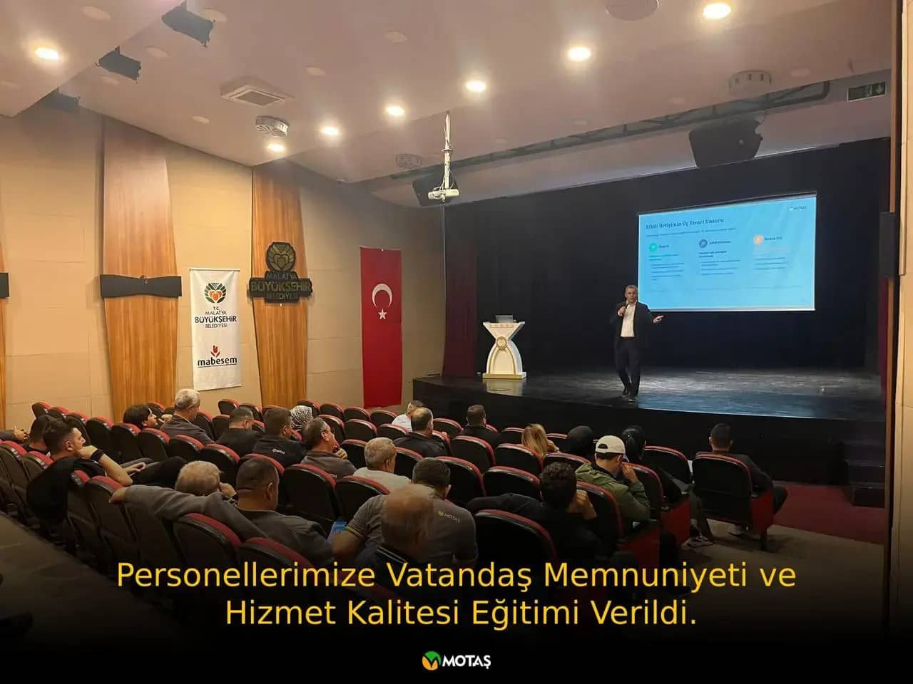 Vatandaş Memnuniyeti ve Hizmet Kalitesi Eğitimi Düzenlendi.