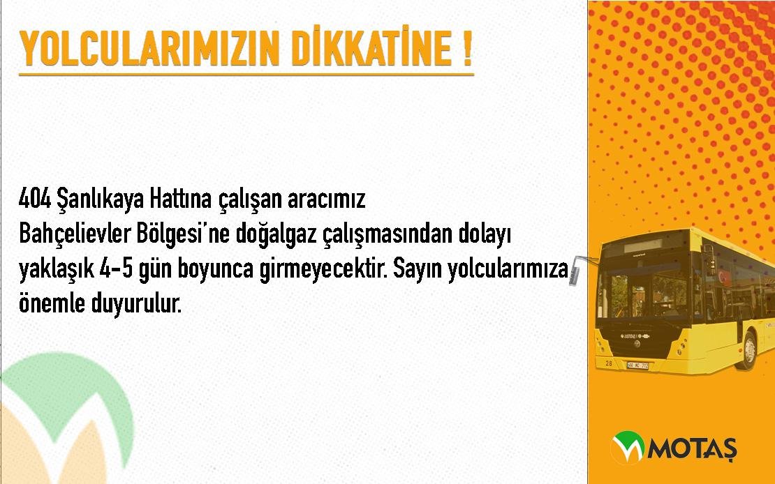 YOLCULARIMIZIN DİKKATİNE!..