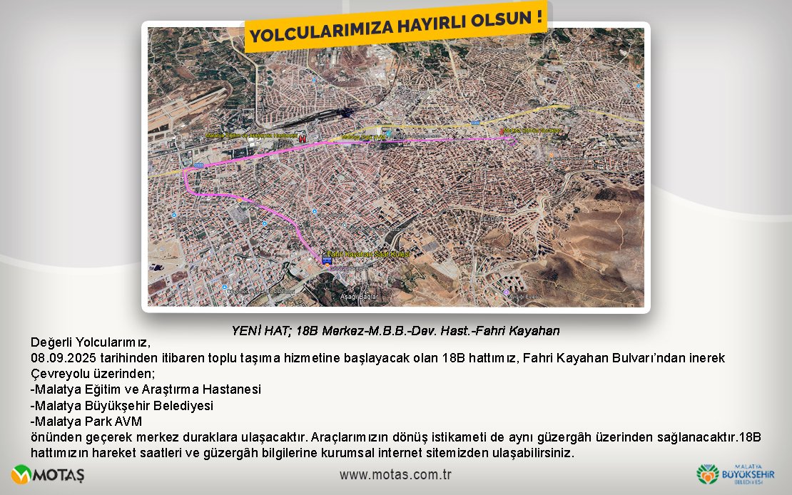 YOLCULARIMIZA HAYIRLI OLSUN !