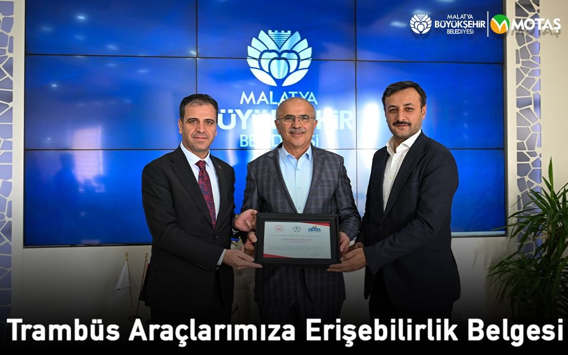 TRAMBÜS ARAÇLARIMIZA ERİŞEBİLİRLİK BELGESİ