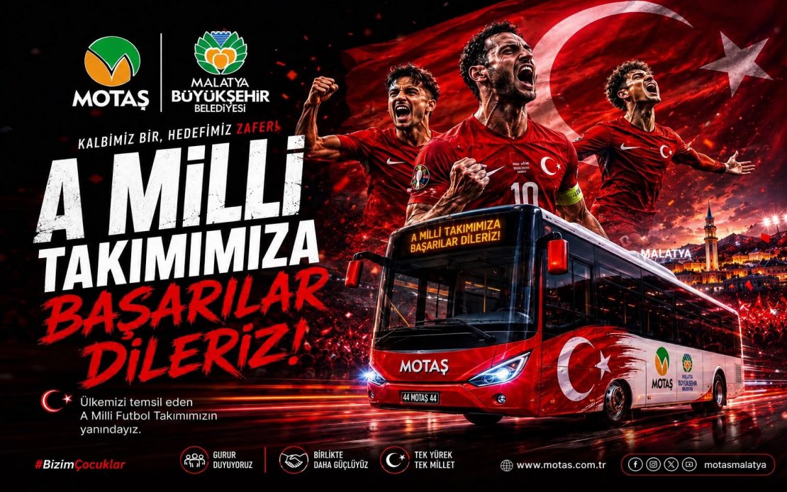 Ay-yıldızlı ekibimize başarılar diliyoruz. Yolunuz açık olsun!